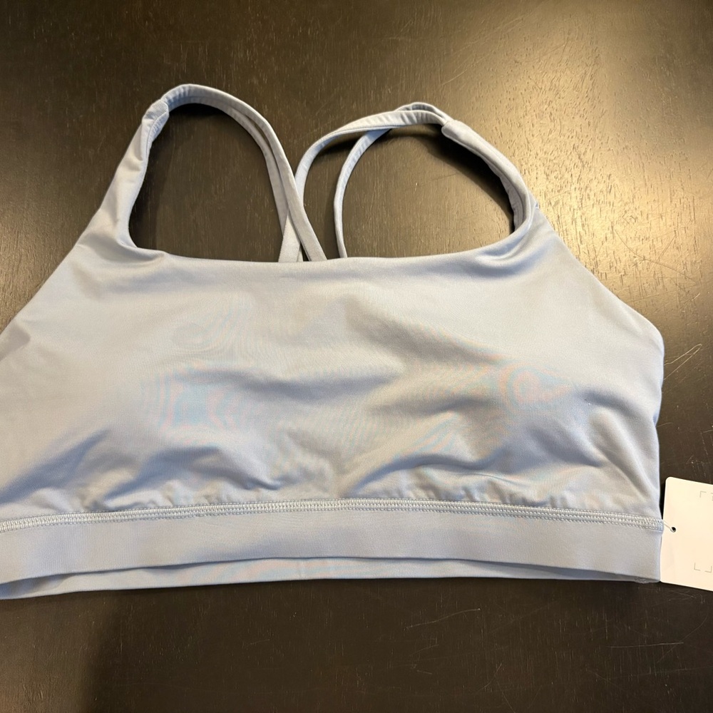 NWT Lululemon Athletica Sky Blue Sports Bra